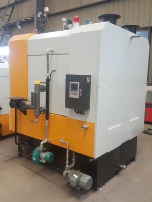 600 کیلوگرم 0.7 مگاپاسکال 1.0 مگاپاسکال بخار صنعتی دیگ بخار اجاق گاز گلوله چوبی گرمایش Q345R