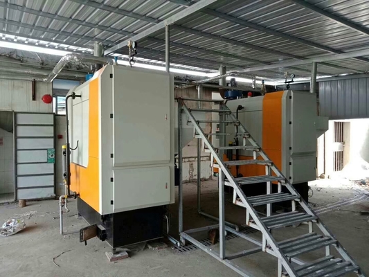 کیفیت خوب 600 کیلوگرم 0.7Mpa 1.0Mpa 1.2Mpa اجاق گاز گلوله ای چوبی بخاری صنعت